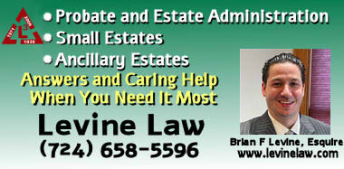 Law Levine, LLC - Estate Attorney in Washington PA for Probate and Estate Administration including small estates and ancillary estates